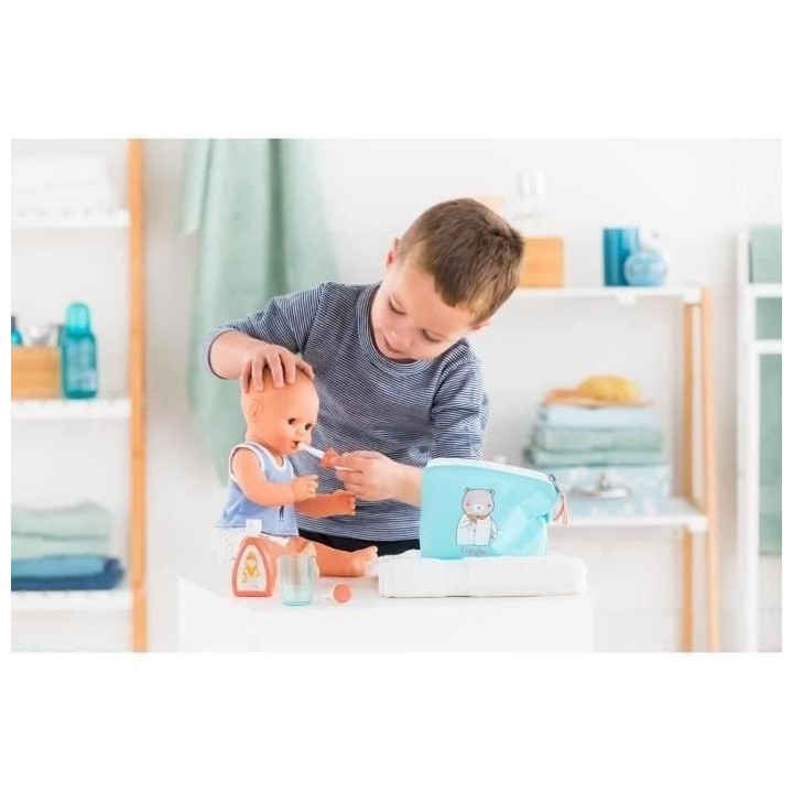 Trousse de toilette pour poupon 36 et 42 cm - 5 accessoires - COROLLE