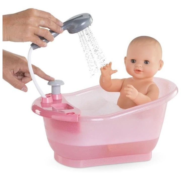 Accessoire poupon - COROLLE - Baignoire pour poupon 30 et 36cm - Des 3