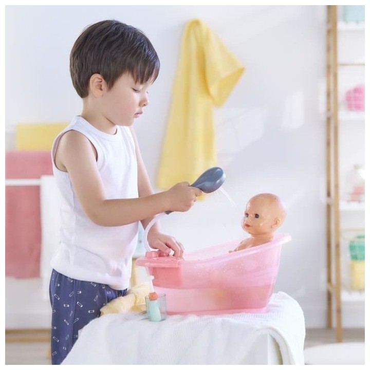 Accessoire poupon - COROLLE - Baignoire pour poupon 30 et 36cm - Des 3