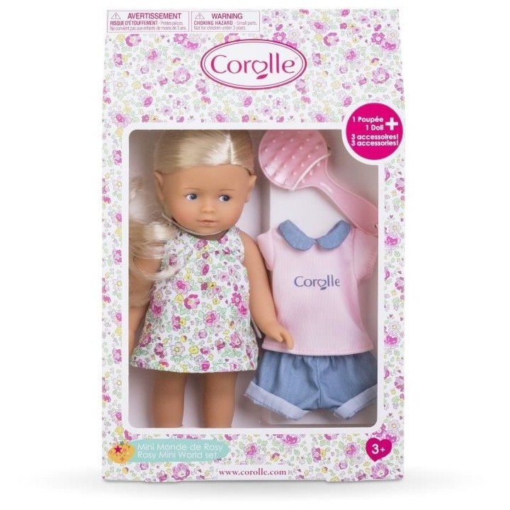 Coffret poupée Mini Monde De Rosy - COROLLE - Mes Minis Corollines -