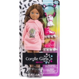 Poupée Mannequin - COROLLE - Melody Music et Mode - 28 cm - 6 accesso