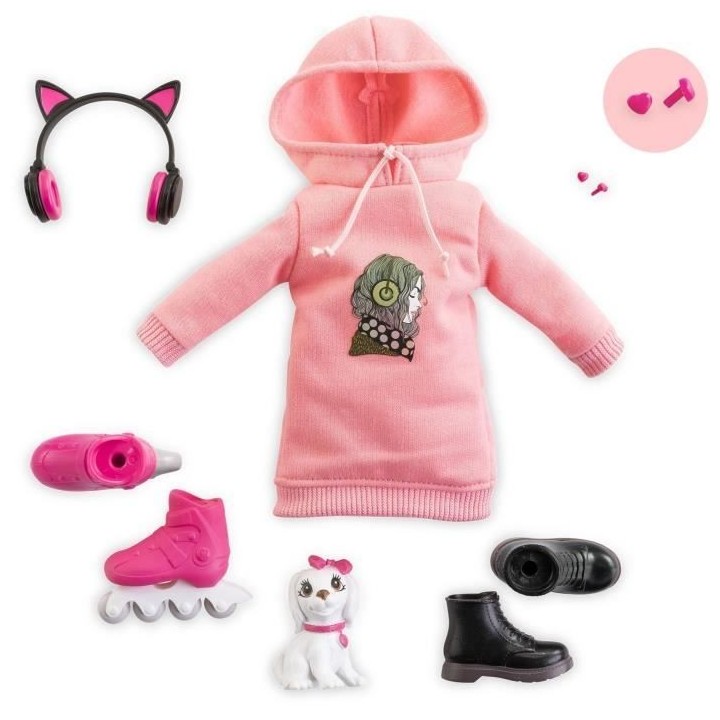 Poupée Mannequin - COROLLE - Melody Music et Mode - 28 cm - 6 accesso