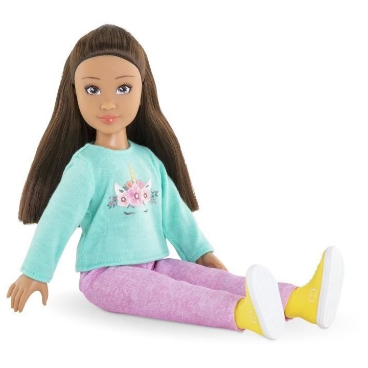 Coffret Luna Shopping COROLLE GIRLS - poupée mannequin - 6 accessoire