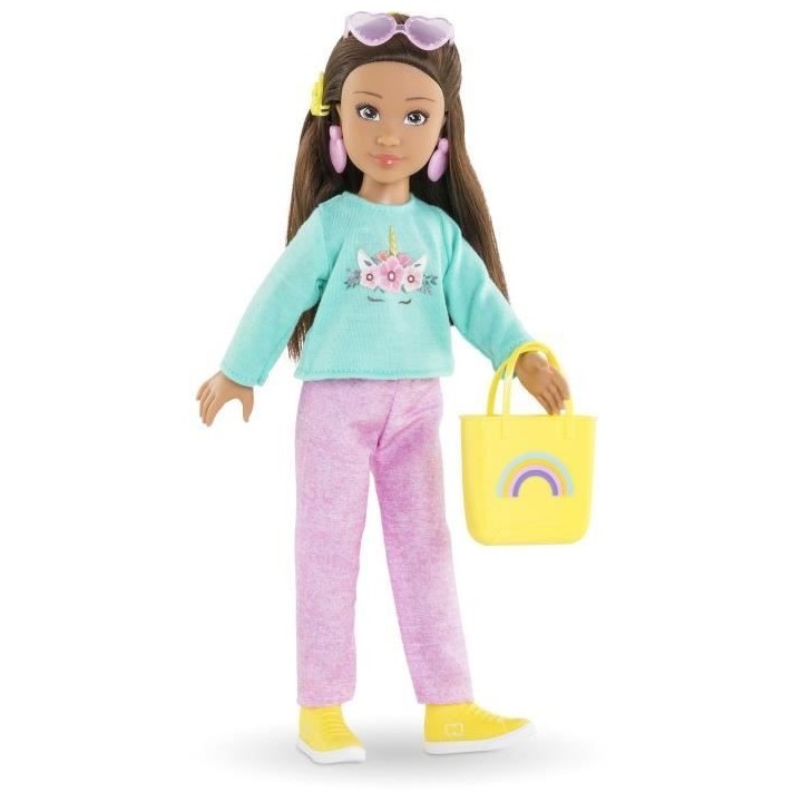 Coffret Luna Shopping COROLLE GIRLS - poupée mannequin - 6 accessoire