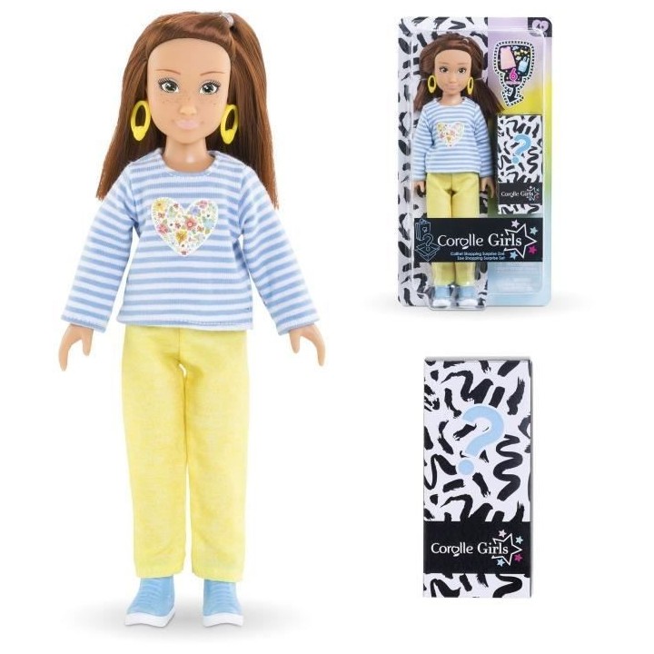 Poupée mannequin Zoé Shopping - COROLLE - 28 cm - senteur vanille -