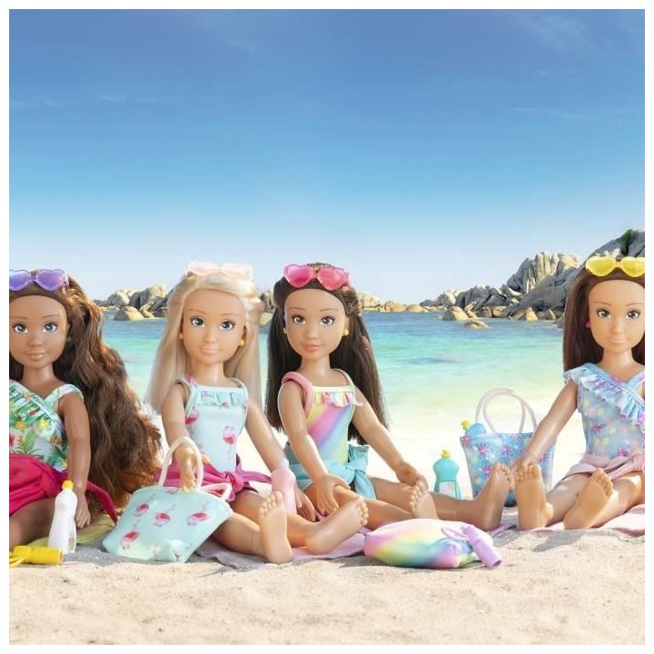 Coffret Valentine a la plage - COROLLE GIRLS - Poupée mannequin - 5 a