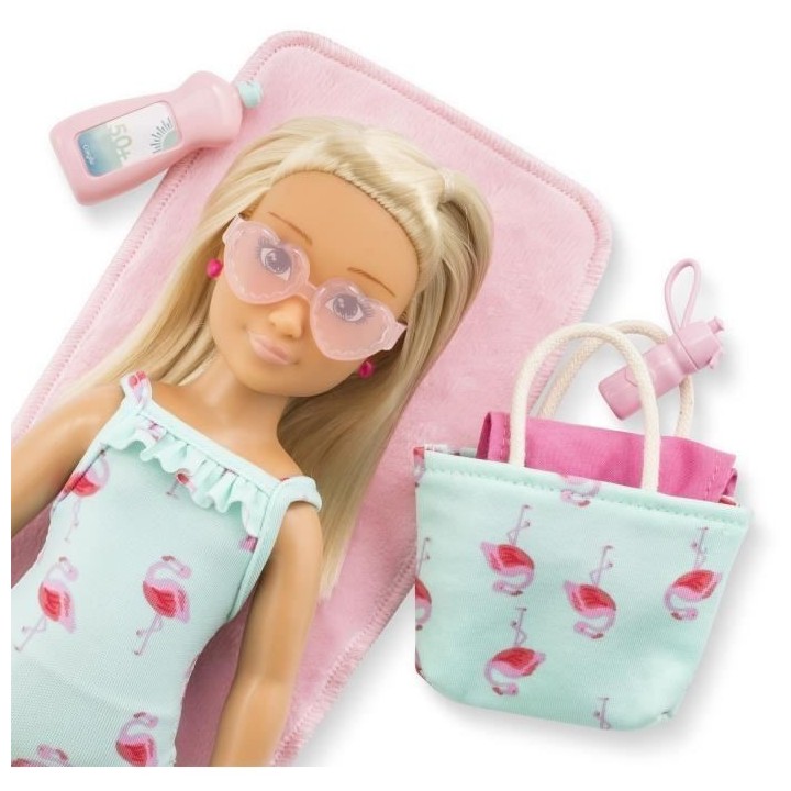 Coffret Valentine a la plage - COROLLE GIRLS - Poupée mannequin - 5 a