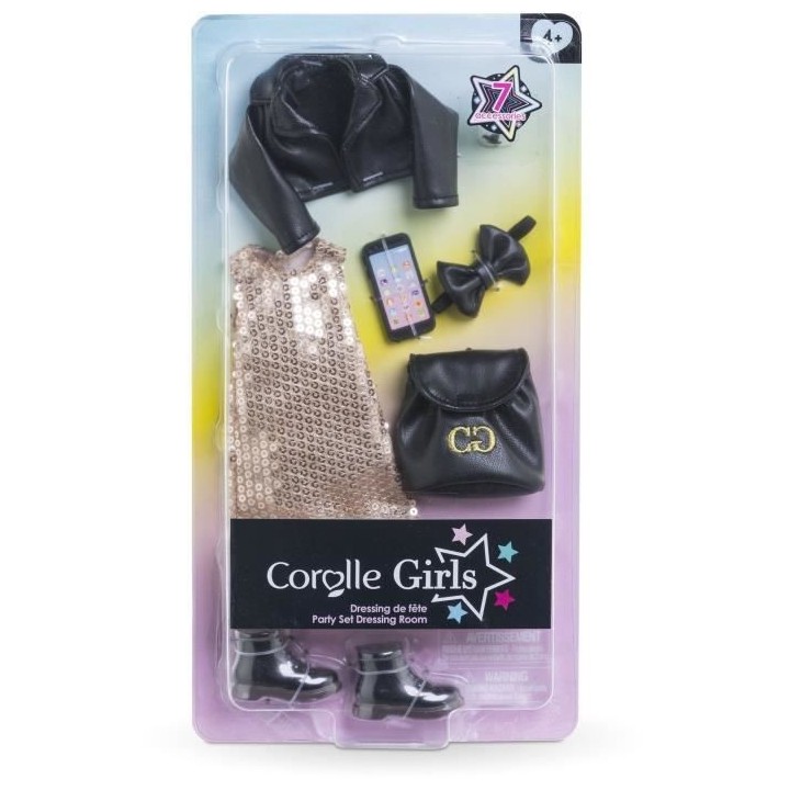 Accessoires poupée - COROLLE - Dressing de fete - Pour poupée manneq