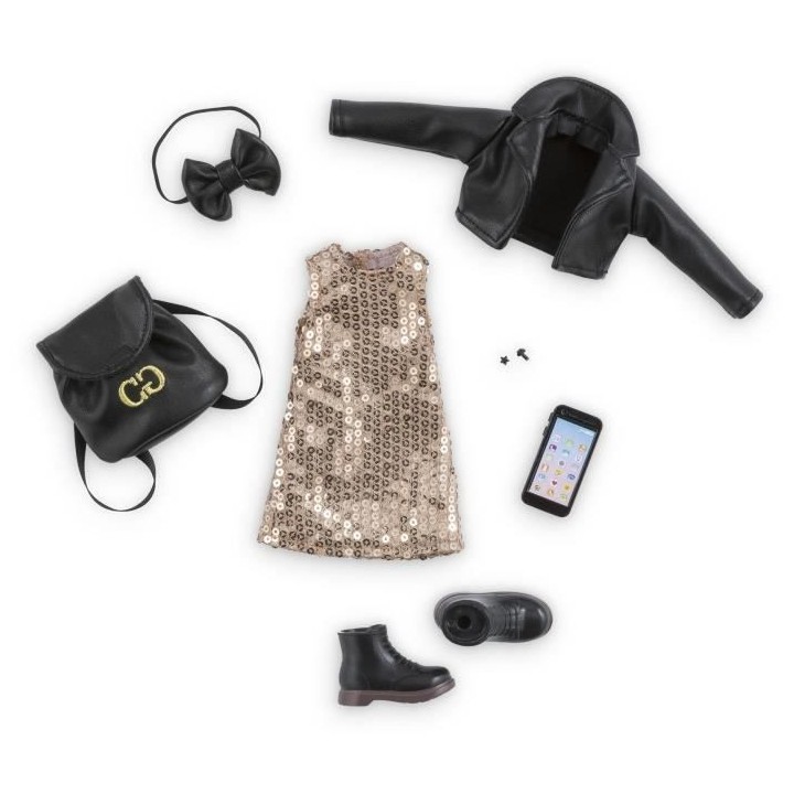 Accessoires poupée - COROLLE - Dressing de fete - Pour poupée manneq