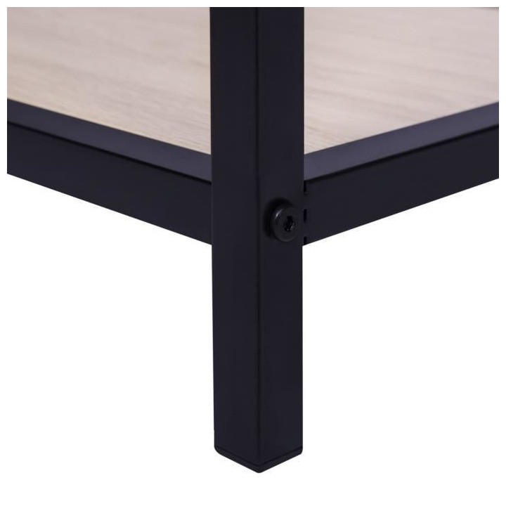 MINSK Console 2 tiroirs - En métal - L 110 x P 35 x H 80 cm