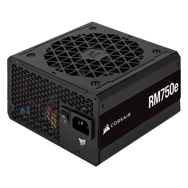 CORSAIR - RM750e - Bloc d'alimentation - 750 Watts - ATX 3.0 Silencieu