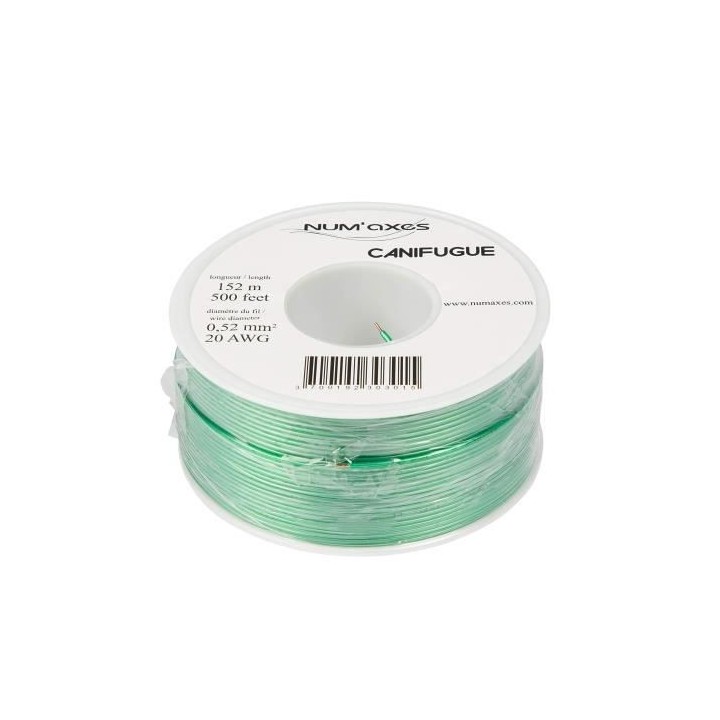 Bobine de fil 0,52 mm² x 152 m clotûres anti fugue