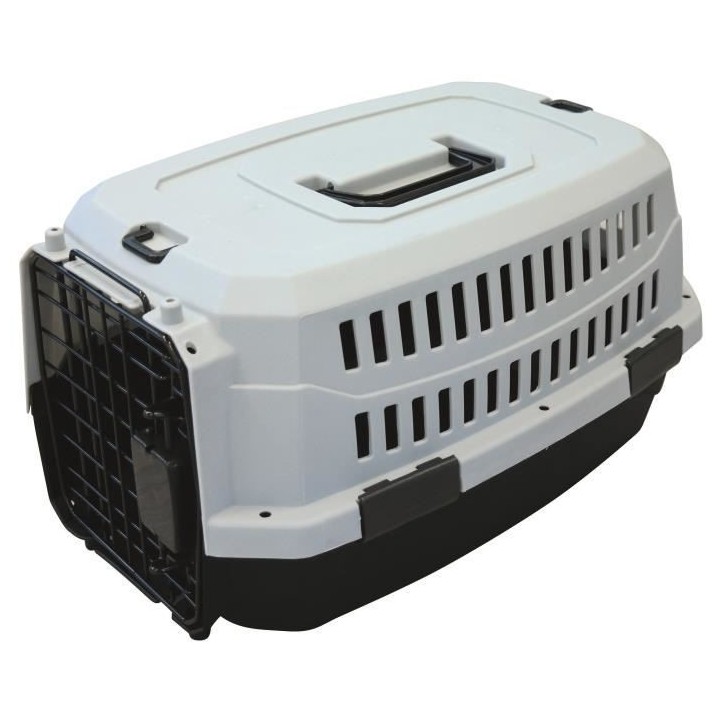 M-PETS Caisse de transport Viaggio Carrier S - 58,4x38,7x33cm - Noir e