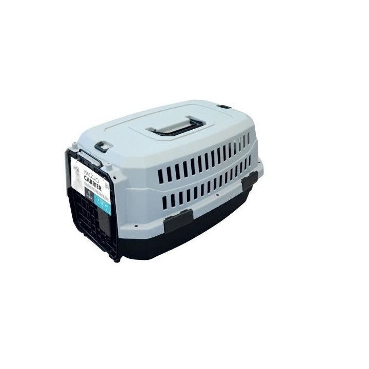 M-PETS Caisse de transport Viaggio Carrier M - 68x47,6x45cm - Noir et