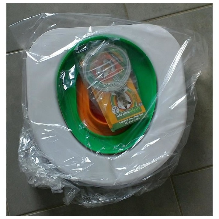LITTER KWITTER Kit d'apprentissage a l'utilisation des toilettes de la