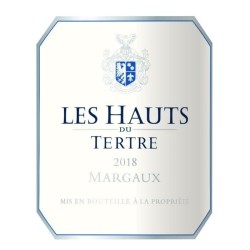 Les Hauts du Tertre 2018 Margaux - Vin rouge de Bordeaux