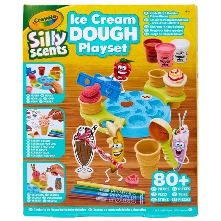 Créatif - CRAYOLA - La Fabrique de Glaces - Crée des glaces en pâte