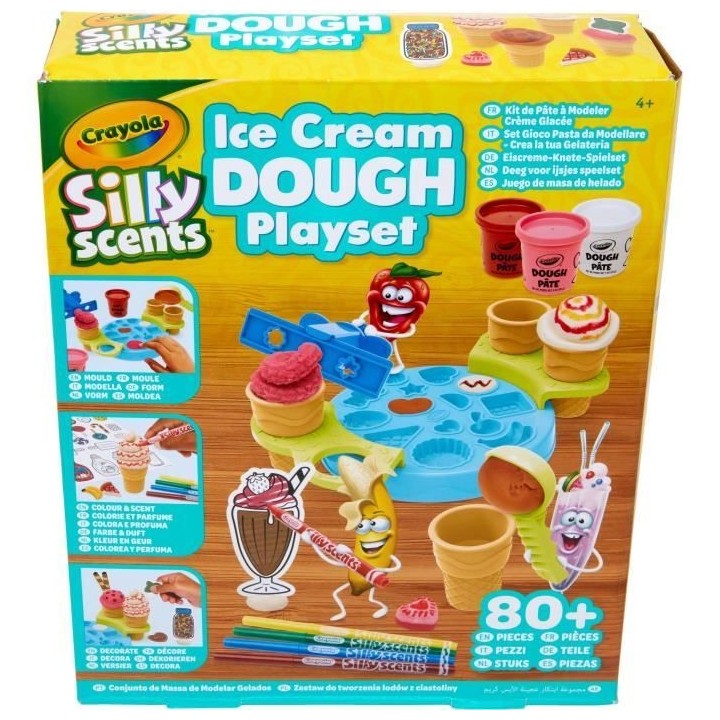 Créatif - CRAYOLA - La Fabrique de Glaces - Crée des glaces en pâte