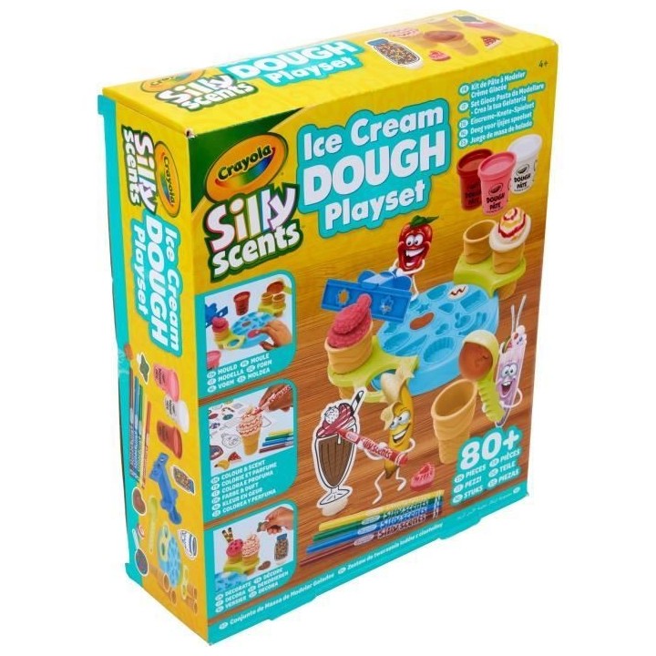 Créatif - CRAYOLA - La Fabrique de Glaces - Crée des glaces en pâte