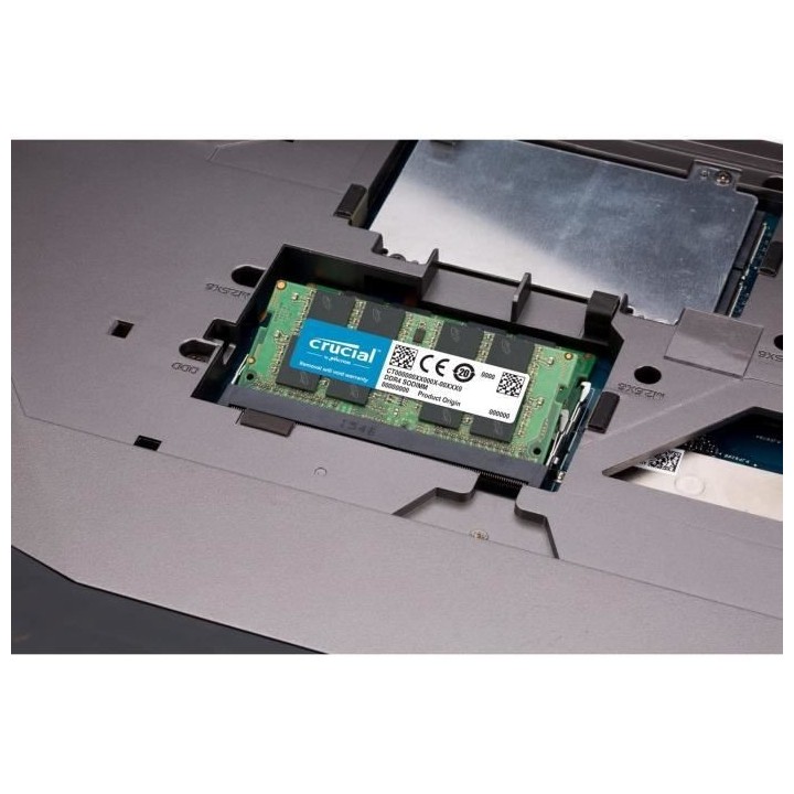 CRUCIAL - Mémoire PC - SODIMM 8Go DDR4-2400