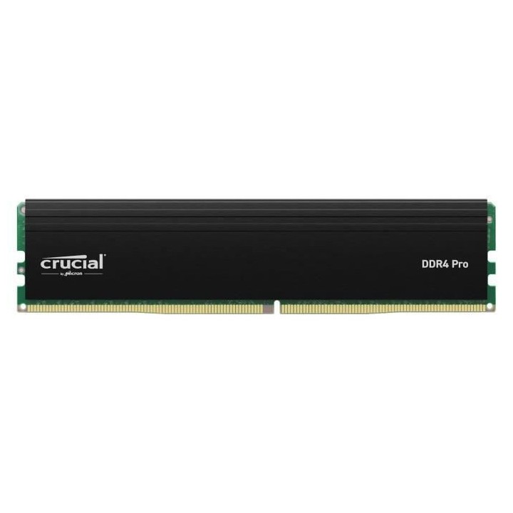 Mémoire RAM - CRUCIAL - PRO DDR4 - 16Go - DDR4-3200 - UDIMM CL22 (CP1