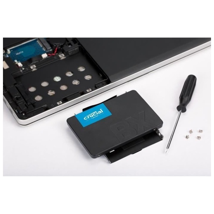 CRUCIAL - Disque SSD Interne - BX500 - 240Go - 2,5 (CT240BX500SSD1)