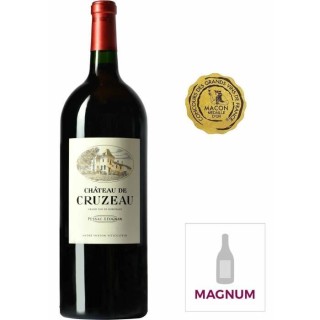 Magnum Château de Cruzeau 2020 Pessac Léognan - Vin Rouge de Bordeau