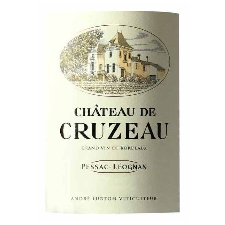 Magnum Château de Cruzeau 2020 Pessac Léognan - Vin Rouge de Bordeau