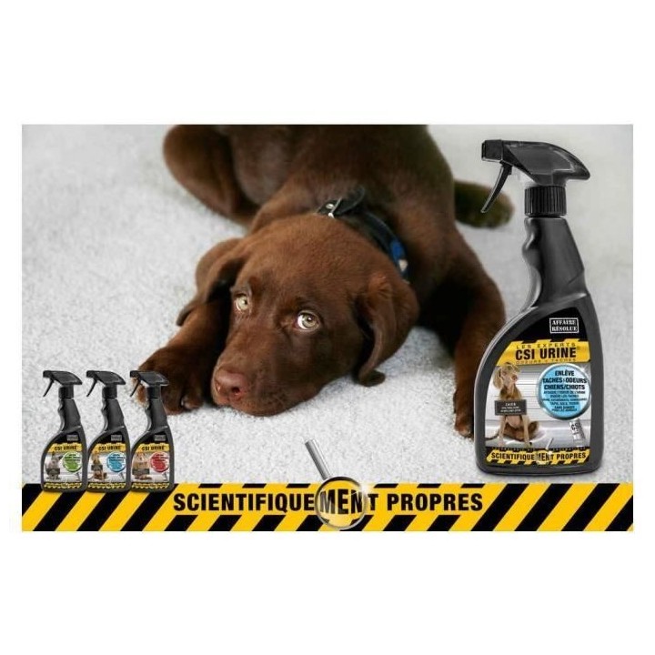 CSI URINE Spray 500ml - Pour chien et chiot