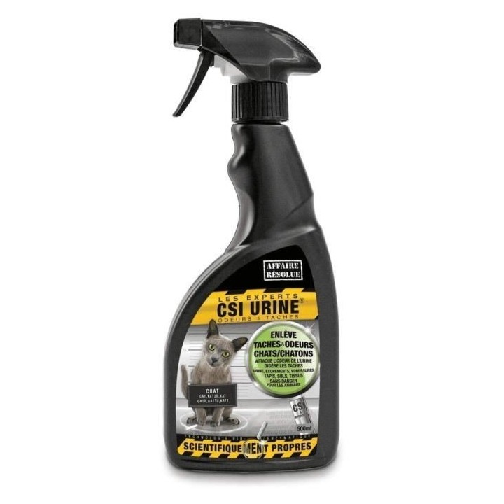 CSI URINE Spray 500ml - Pour chat et chaton