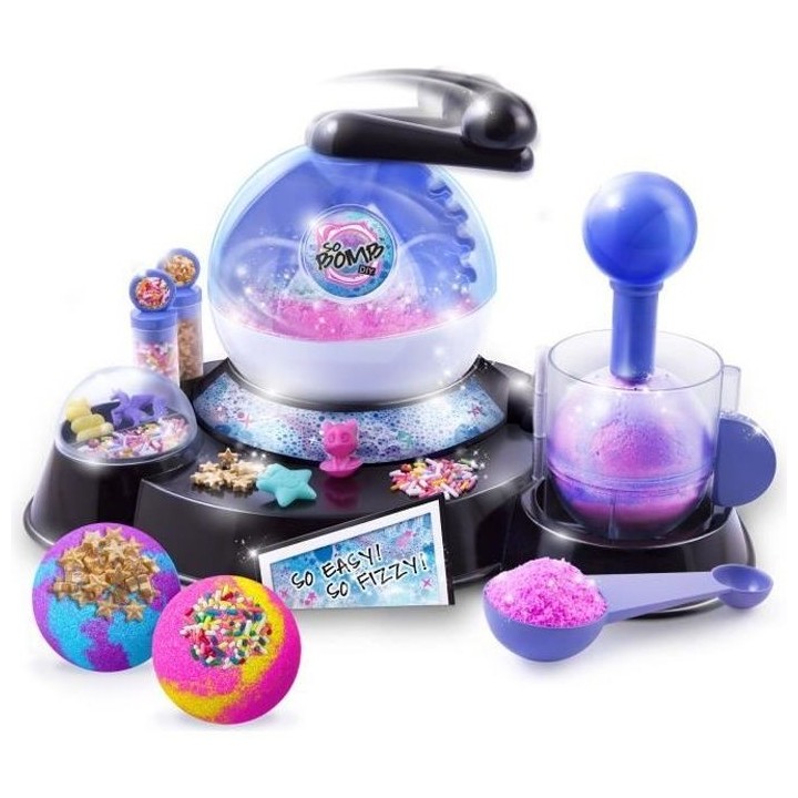Fabrique pour créer tes bombes de bain effervescentes - CANAL TOYS -