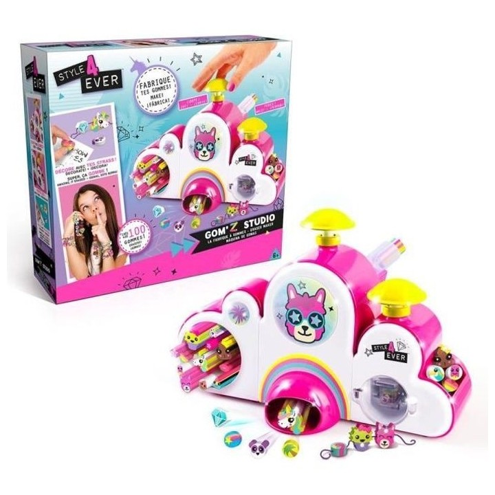 Gom'z Studio - Fabrique a gomme pour créer des bijoux - Canal Toys