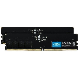 Mémoire RAM - CRUCIAL - Kit DDR5-4800 UDIMM - 64 Go : 2x32 Go (CT2K32