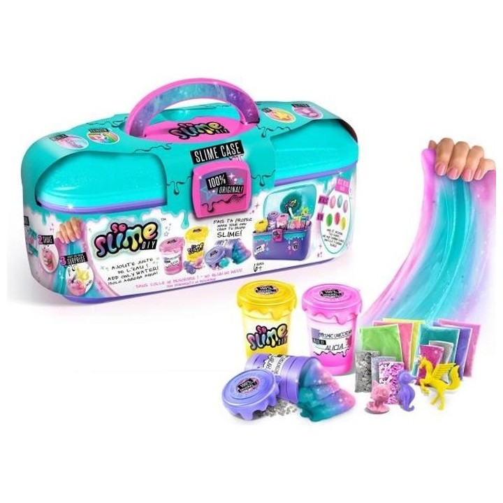 Loisirs créatifs - CANAL TOYS - Slime Vanity - Paillettes & Confettis