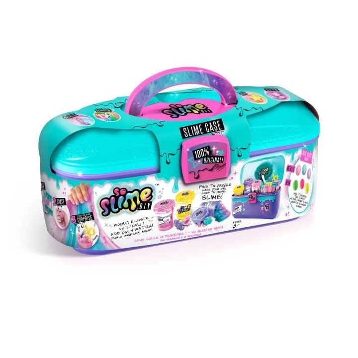 Loisirs créatifs - CANAL TOYS - Slime Vanity - Paillettes & Confettis