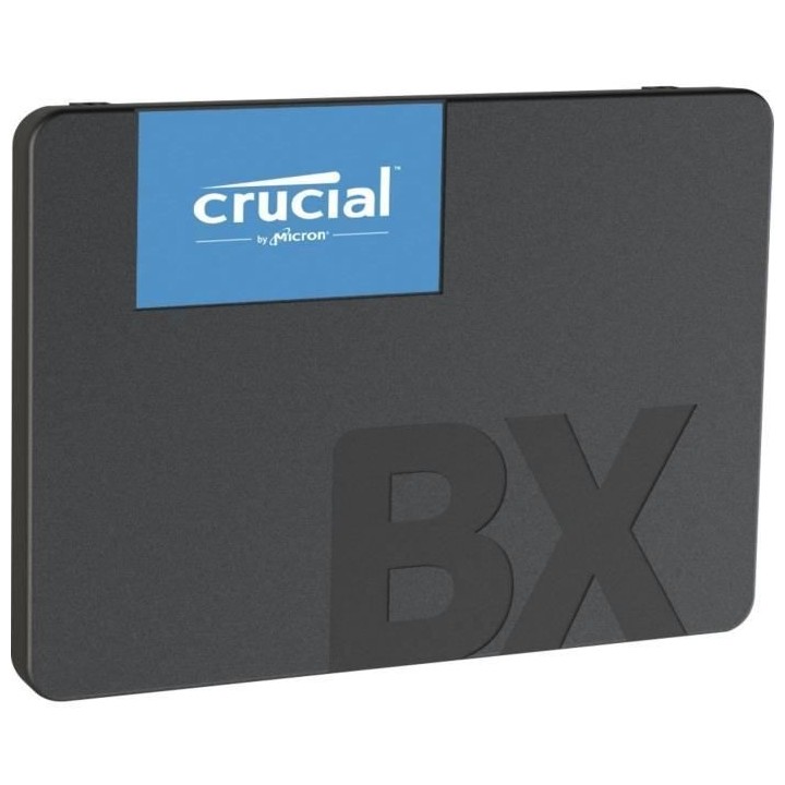 CRUCIAL - Disque SSD Interne - BX500 - 500go - 2,5 pouces (CT500BX500S