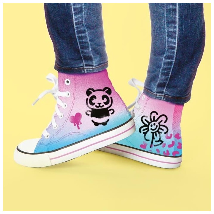 Canal Toys - Airbrush Art - Kit de Fashion Design Kit avec spray élec