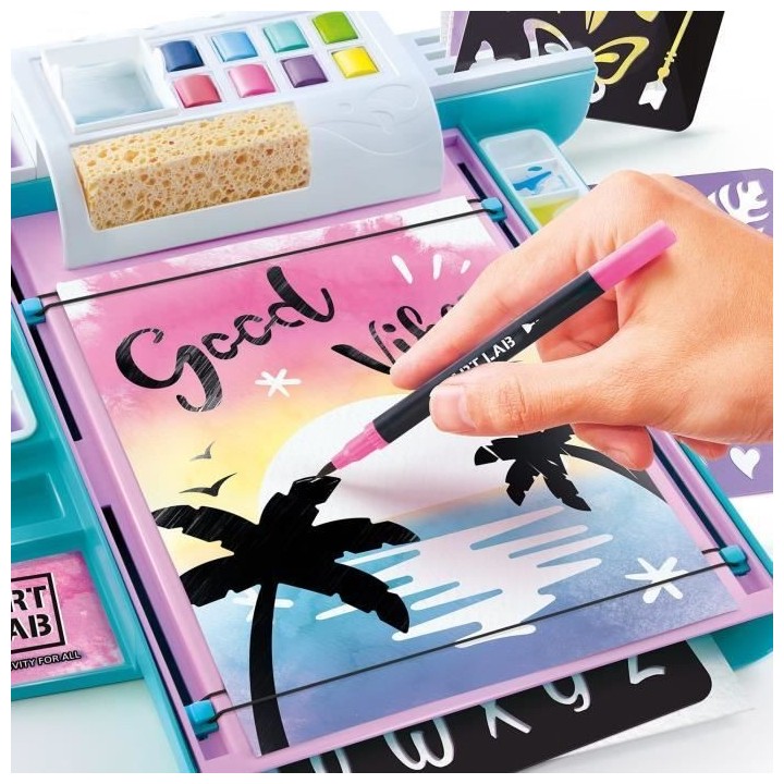 Canal Toys Studio d'Aquarelle - Art Lab ART 011 - Coffret complet pour