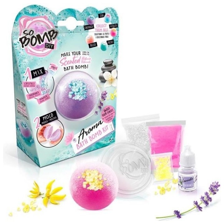 Kit pour bombe de bain effervescente - CANAL TOYS - So DIY - Aromathé