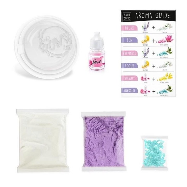 Kit pour bombe de bain effervescente - CANAL TOYS - So DIY - Aromathé