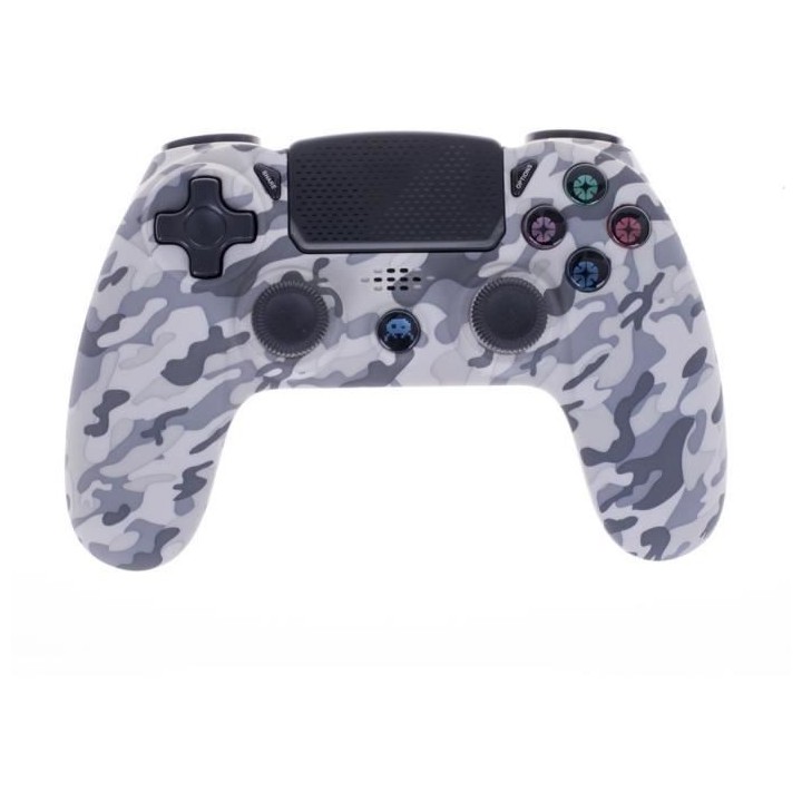 Manette Sans Fil WHITE CAMO clair avec Prise Jack pour casque et bouto