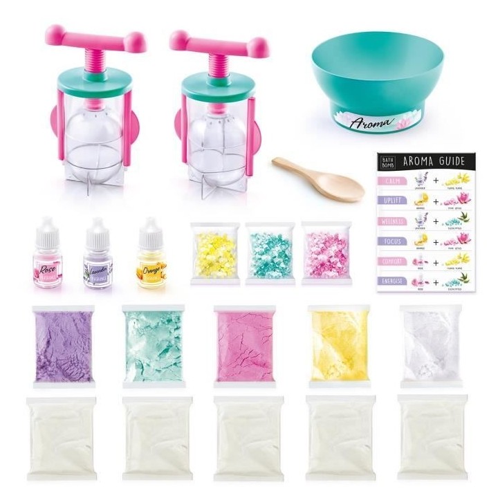 Canal Toys So Bomb DIY - Twist & Mold - Bath Bomb - Loisirs Créatifs