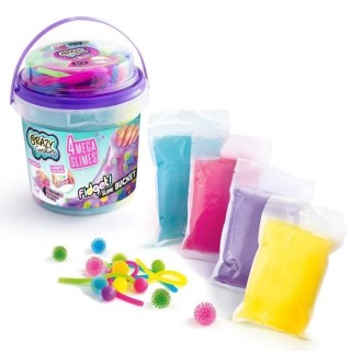 Baril de Slime Fidget - 4 Méga Slimes - Canal Toys - Loisirs Créatif