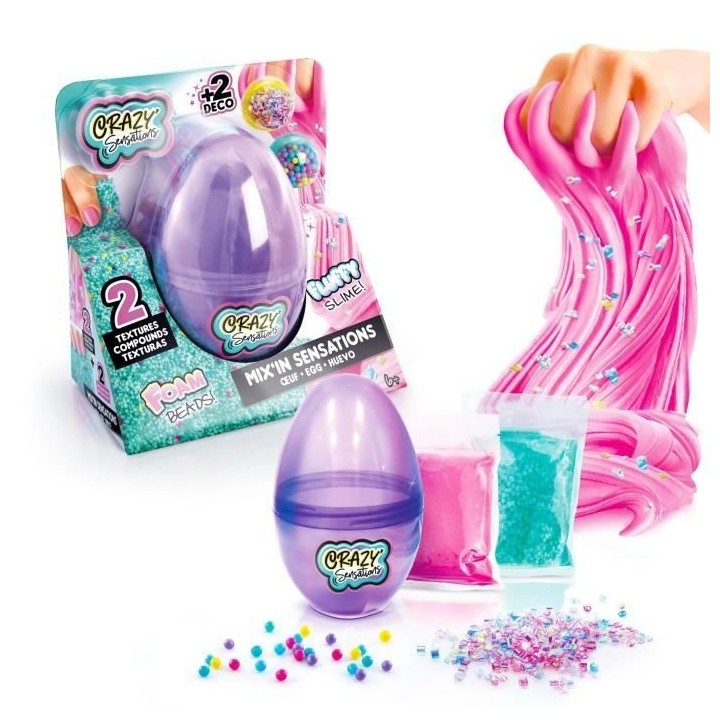 oeuf ASMR textures satisfaisantes - Canal Toys - Crazy Sensations - CC