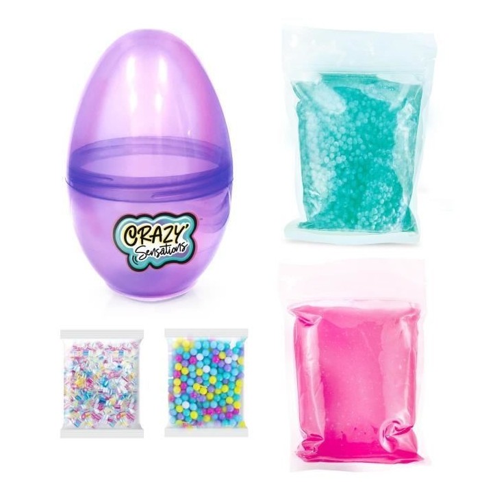 oeuf ASMR textures satisfaisantes - Canal Toys - Crazy Sensations - CC