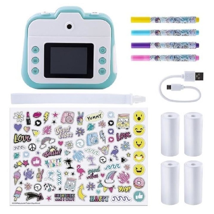 Appareil photo instantané 3 en 1 - CANAL TOYS - CLK 001 - Bleu - A pa