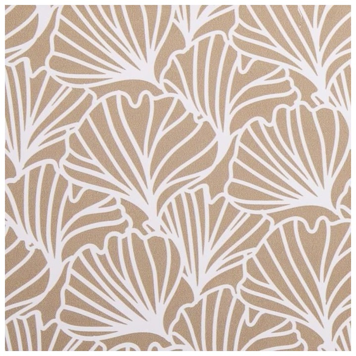 SOFIA Bureau 2 tiroirs - Bois avec motif - L 120 x P 55 x H 78 cm