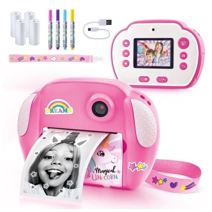 PHOTO CREATOR - Appareil Photo a impression instantanée Junior - Them