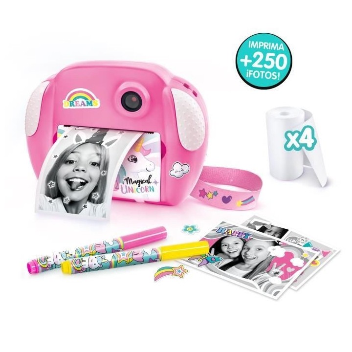 PHOTO CREATOR - Appareil Photo a impression instantanée Junior - Them