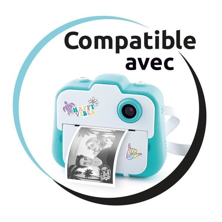 Canal Toys - Appareil Photo Instantané - Kit de Recharge avec Papiers